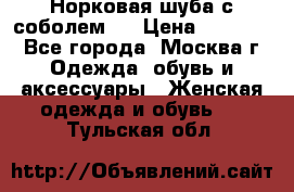 Норковая шуба с соболем . › Цена ­ 40 000 - Все города, Москва г. Одежда, обувь и аксессуары » Женская одежда и обувь   . Тульская обл.